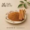 Low Coumarin Ceylon Cinnamon Powder Close-Up Low coumarin true Ceylon cinnamon powder close-up freshly ground no Cassia blend